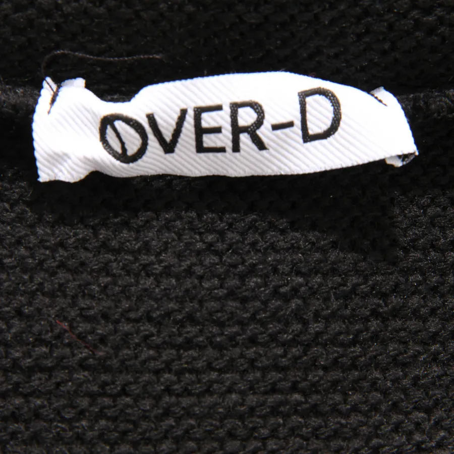 2303AP maglione giacca uomo OVER-D man sweater black