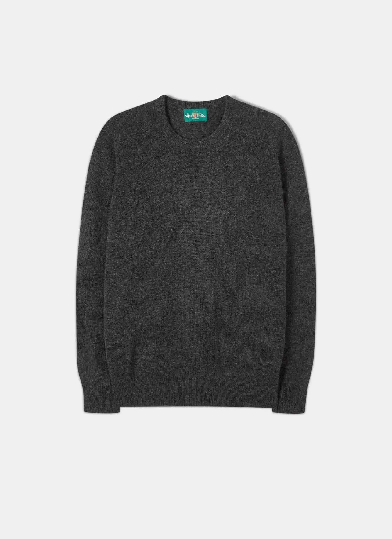 Alan Paine Maglione Lambswool Charcoal