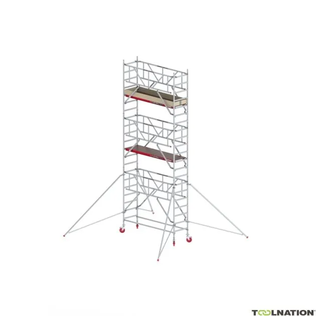 Altrex T415009 RS TOWER 41-S 7,2 m di altezza di lavoro Legno 2,45 Safe-Quick