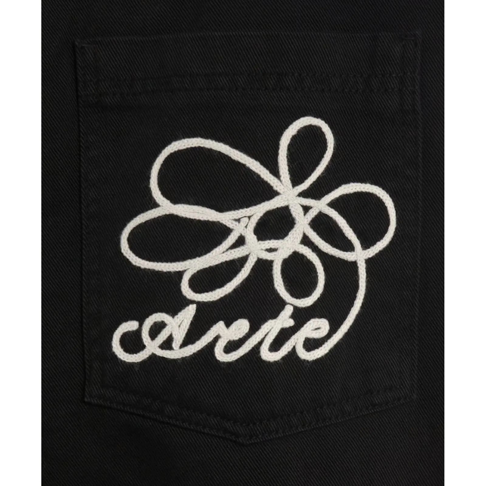 Arte Round Pocket Embroidery Jeans