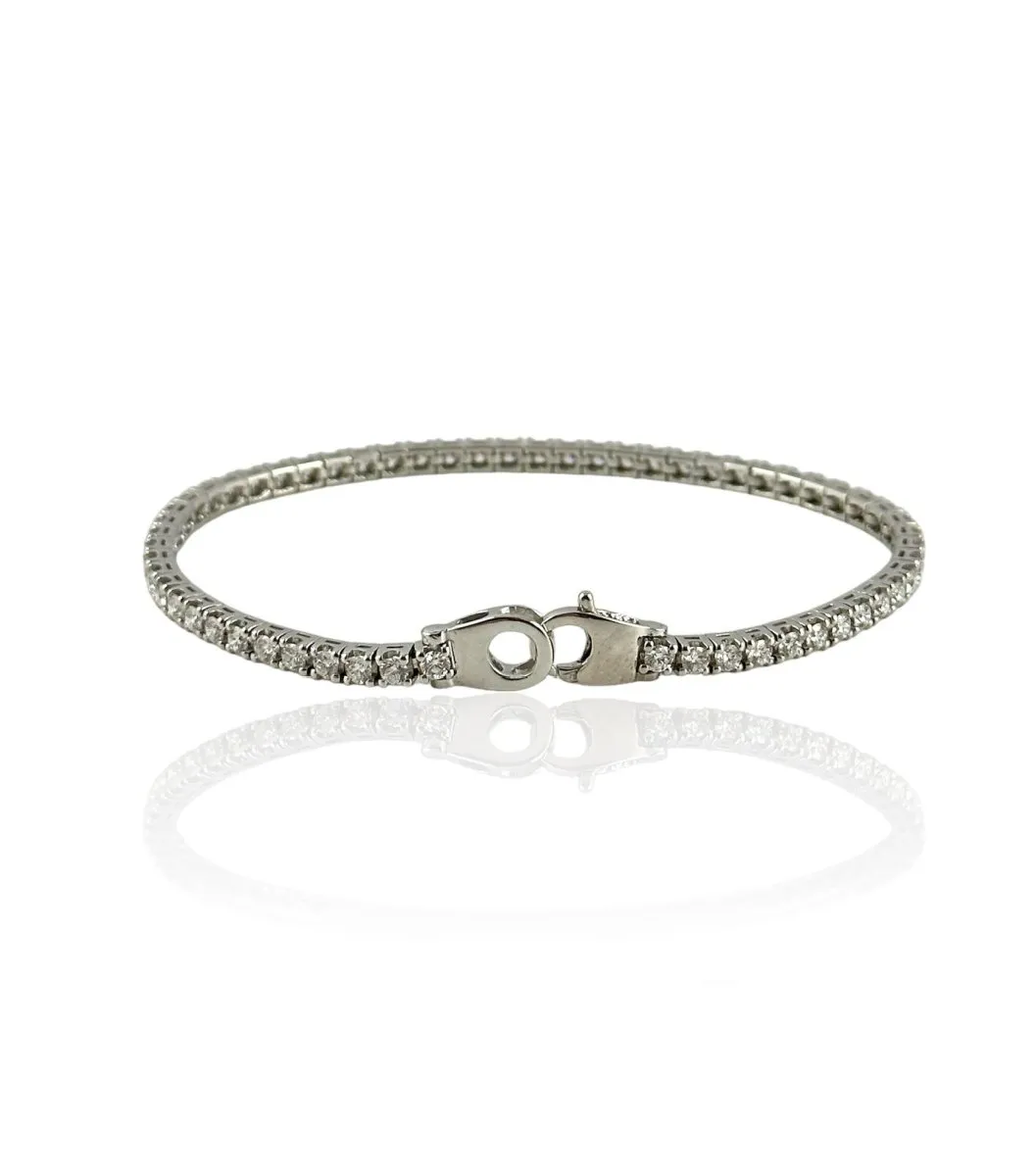 Bracciale Tennis in oro e diamanti