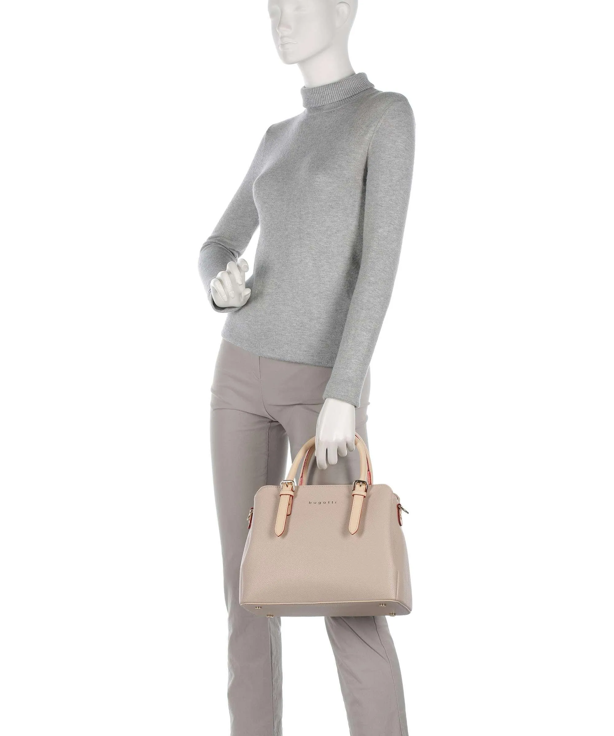  Bugatti Ella Borsa a mano pelle sintetica beige  