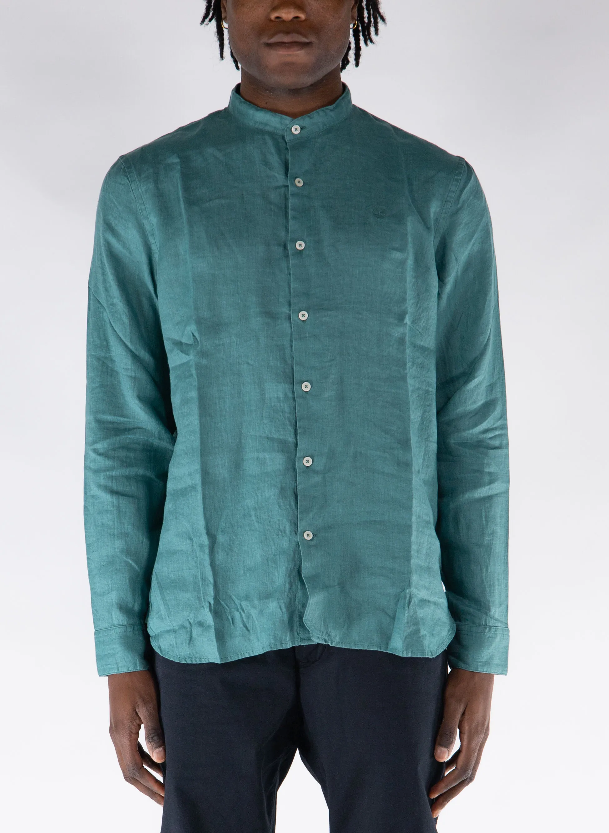 camicia lino coreana