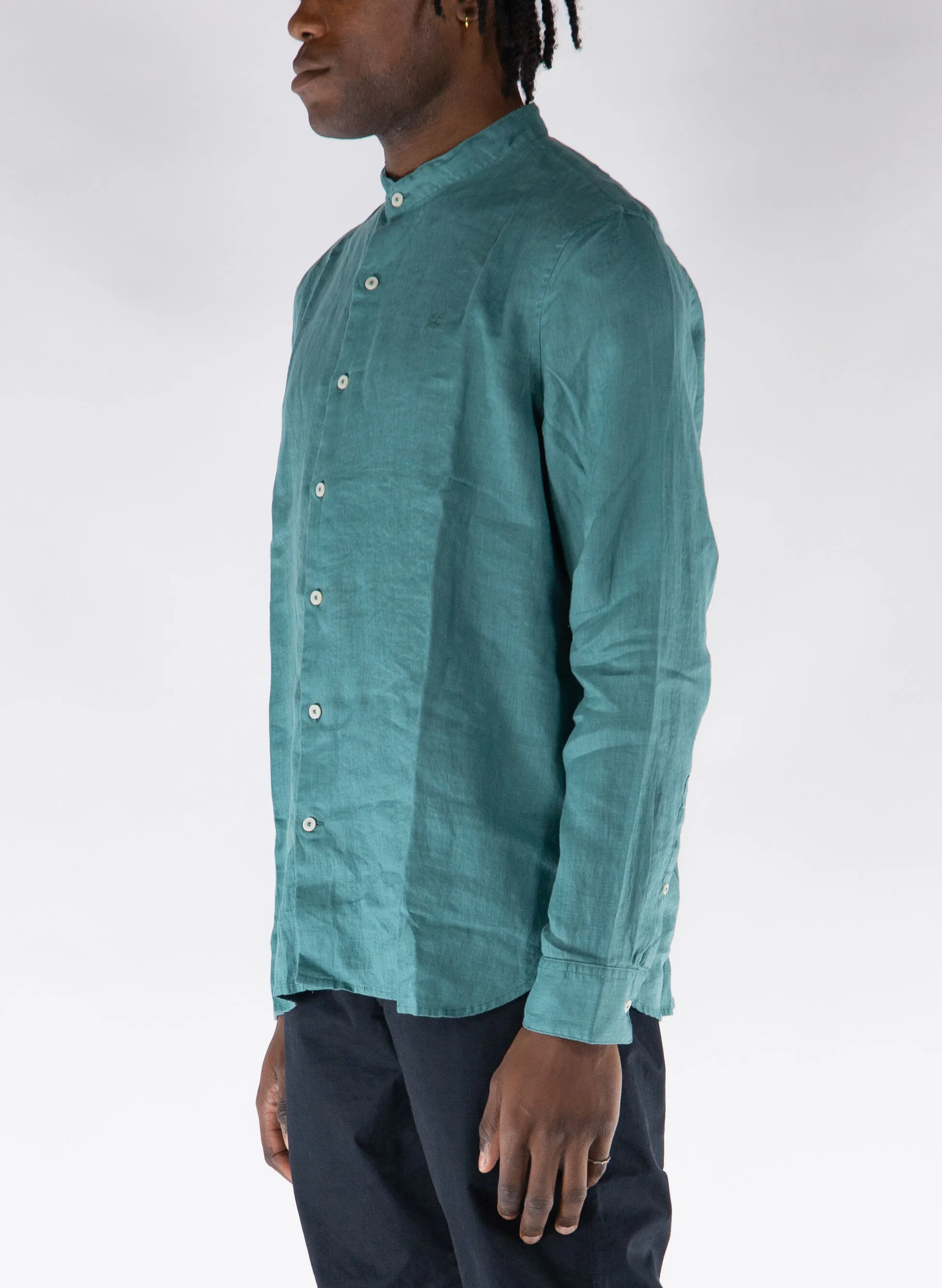 camicia lino coreana