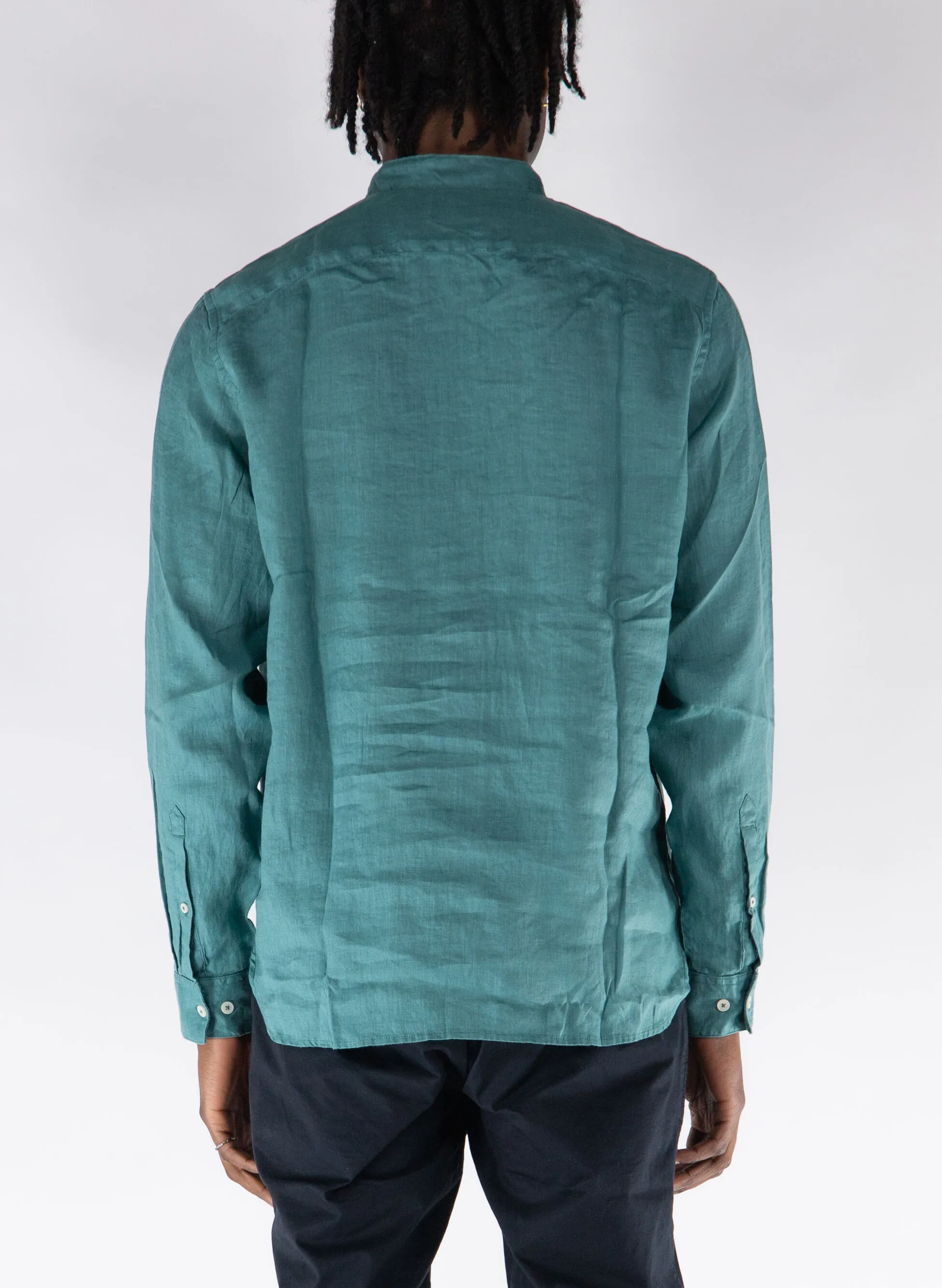 camicia lino coreana
