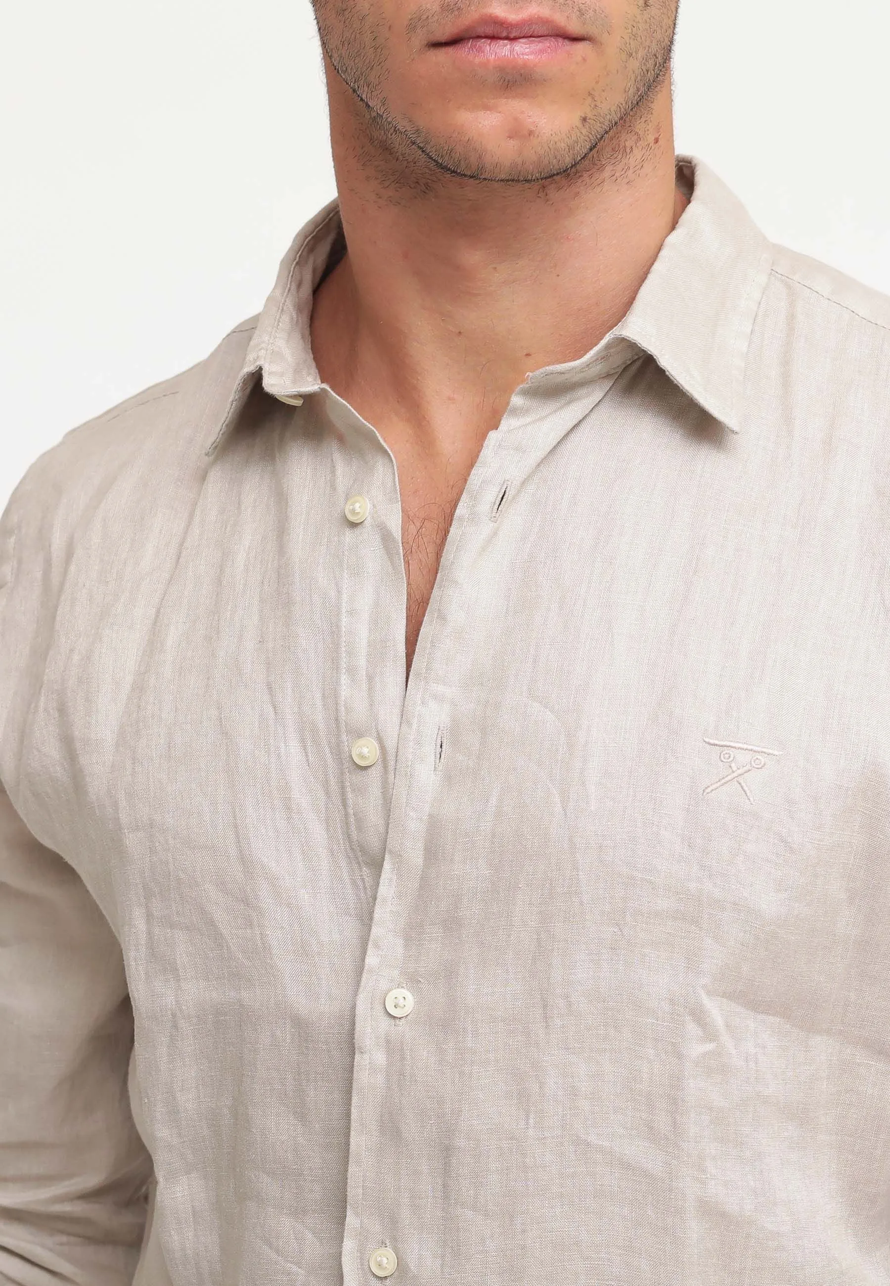Camicia Lino - Sabbia