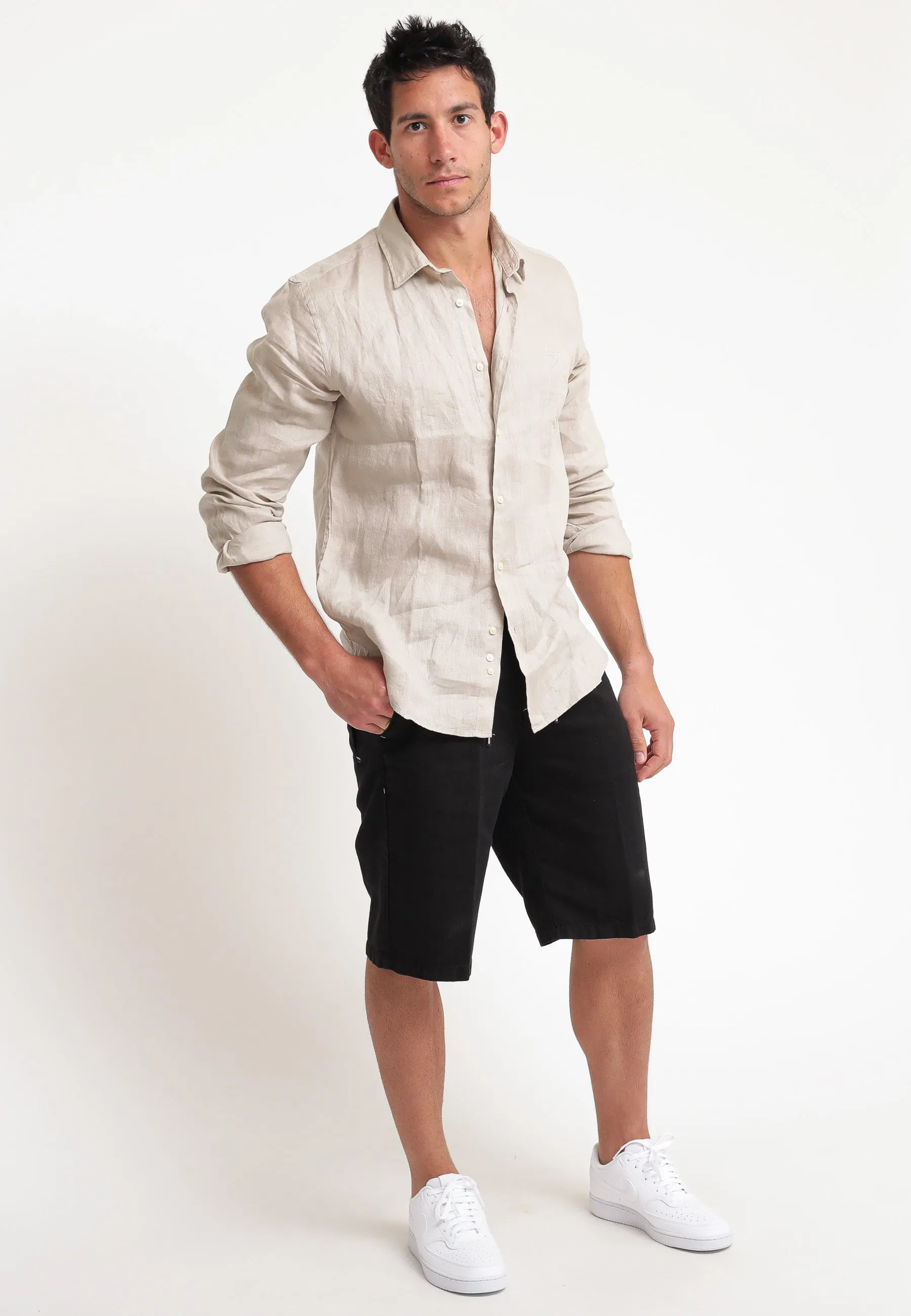 Camicia Lino - Sabbia