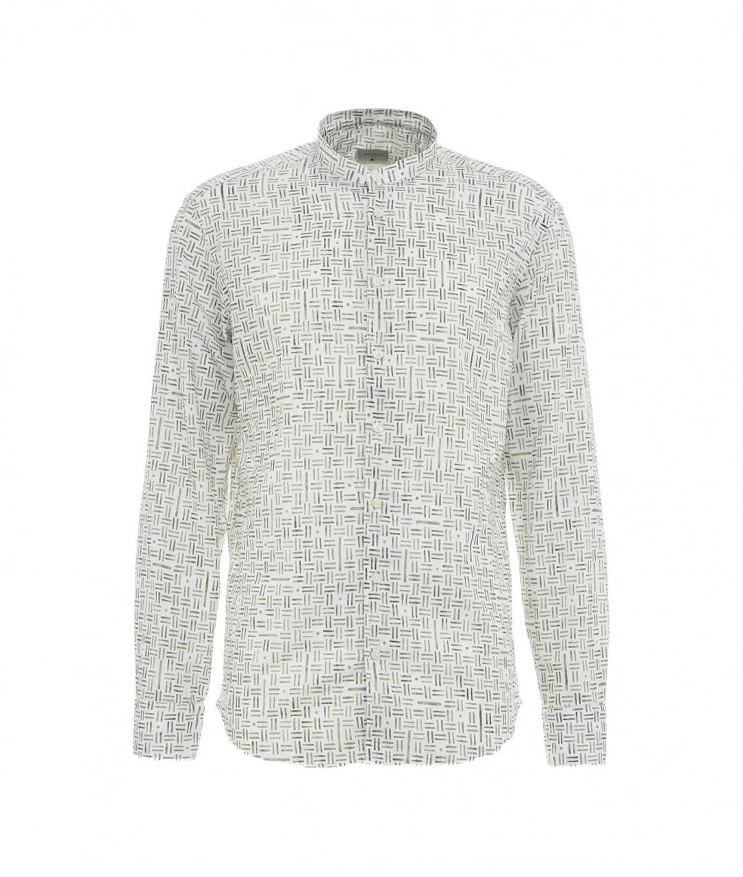 Camicia Simo in lino bianco bianco