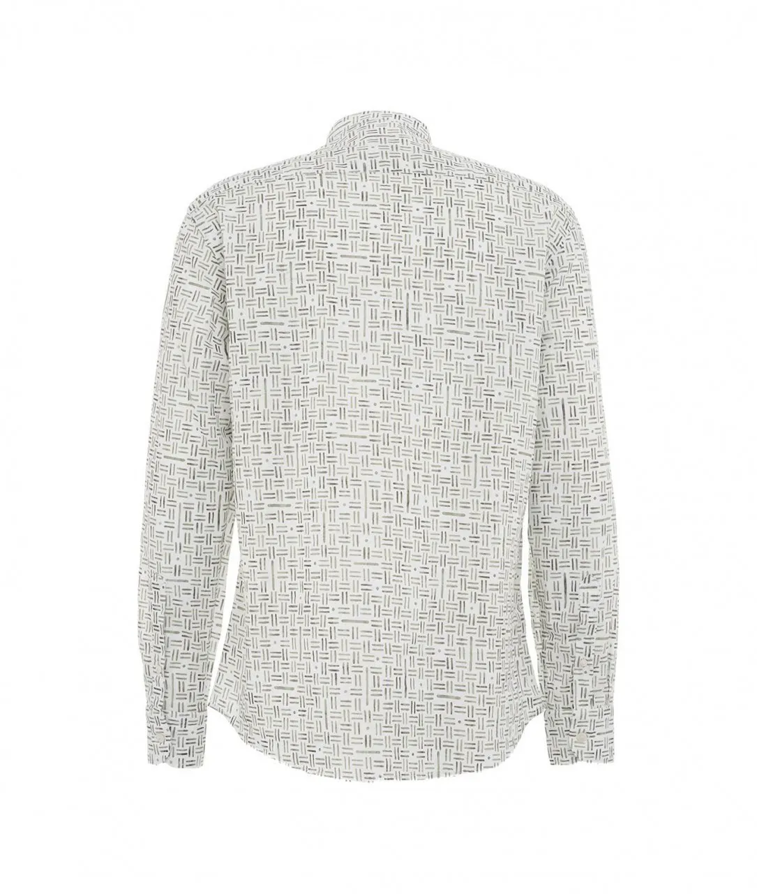 Camicia Simo in lino bianco bianco