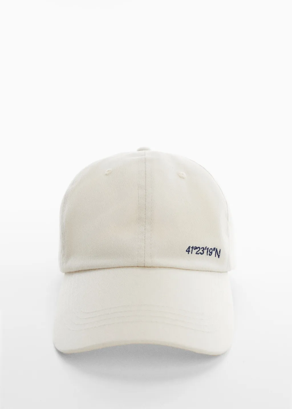 Cappellino cotone ricamo