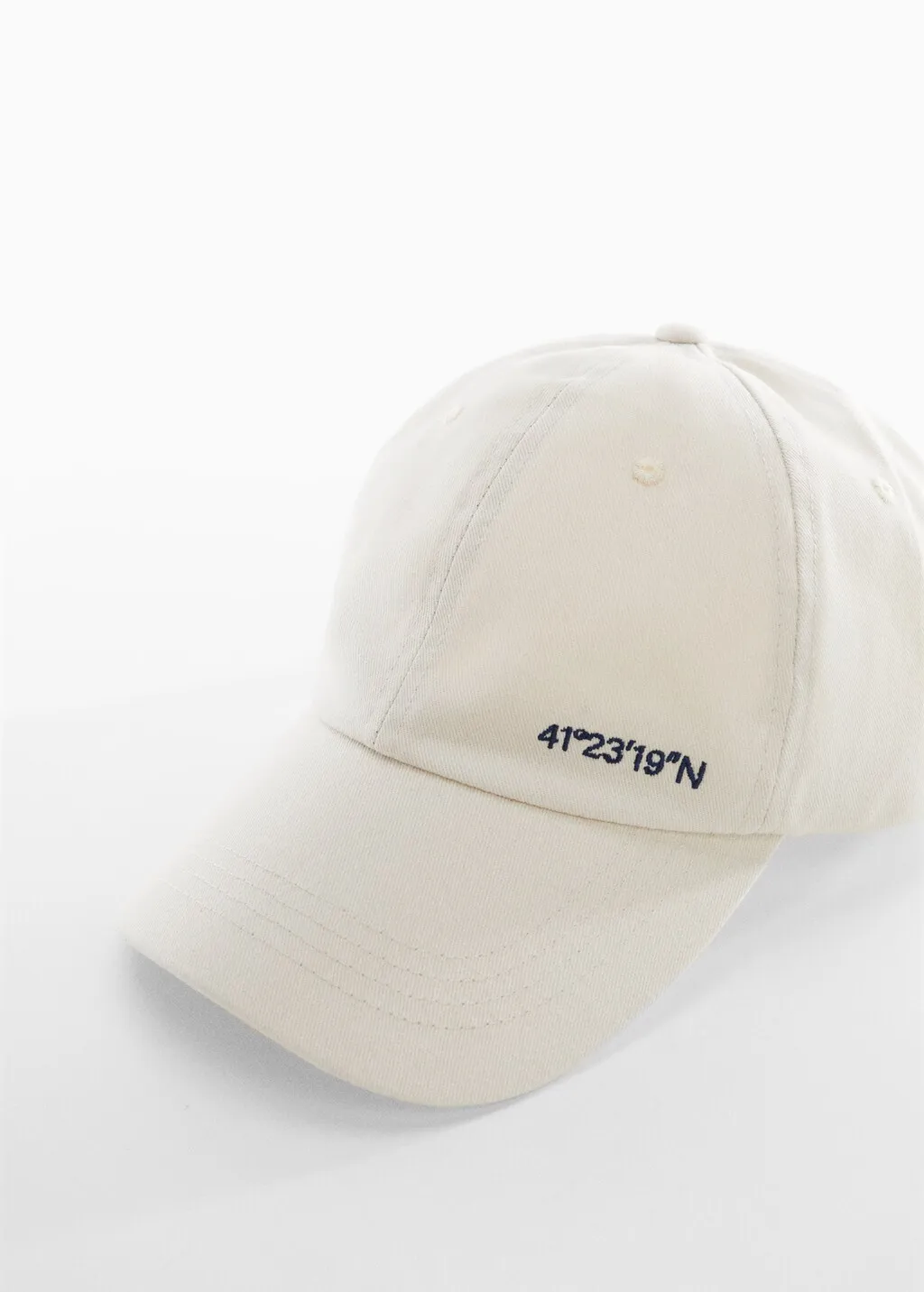 Cappellino cotone ricamo