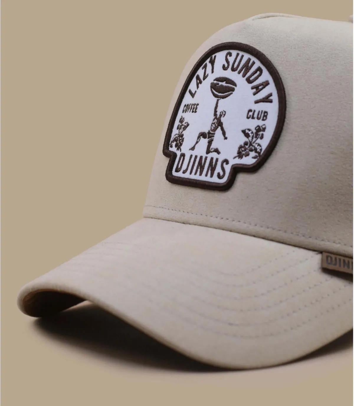 Cappello trucker beige  Cappellini HFT Trucker Lazy Classic stone     