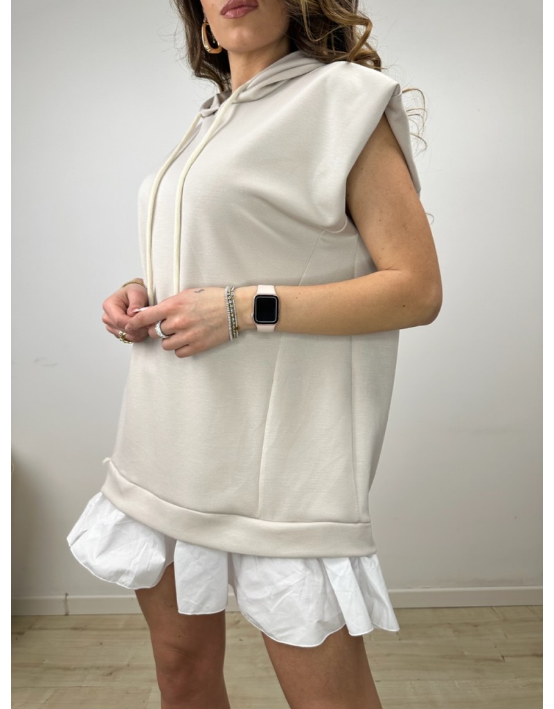 DRESS FELPA FILLY BEIGE