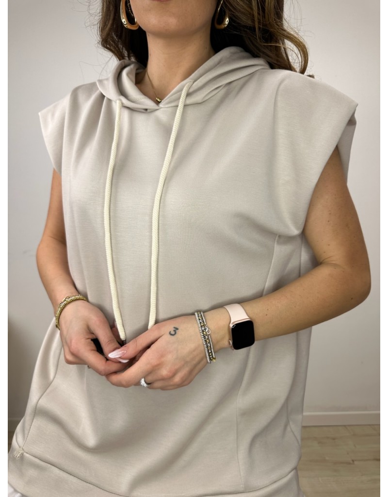 DRESS FELPA FILLY BEIGE