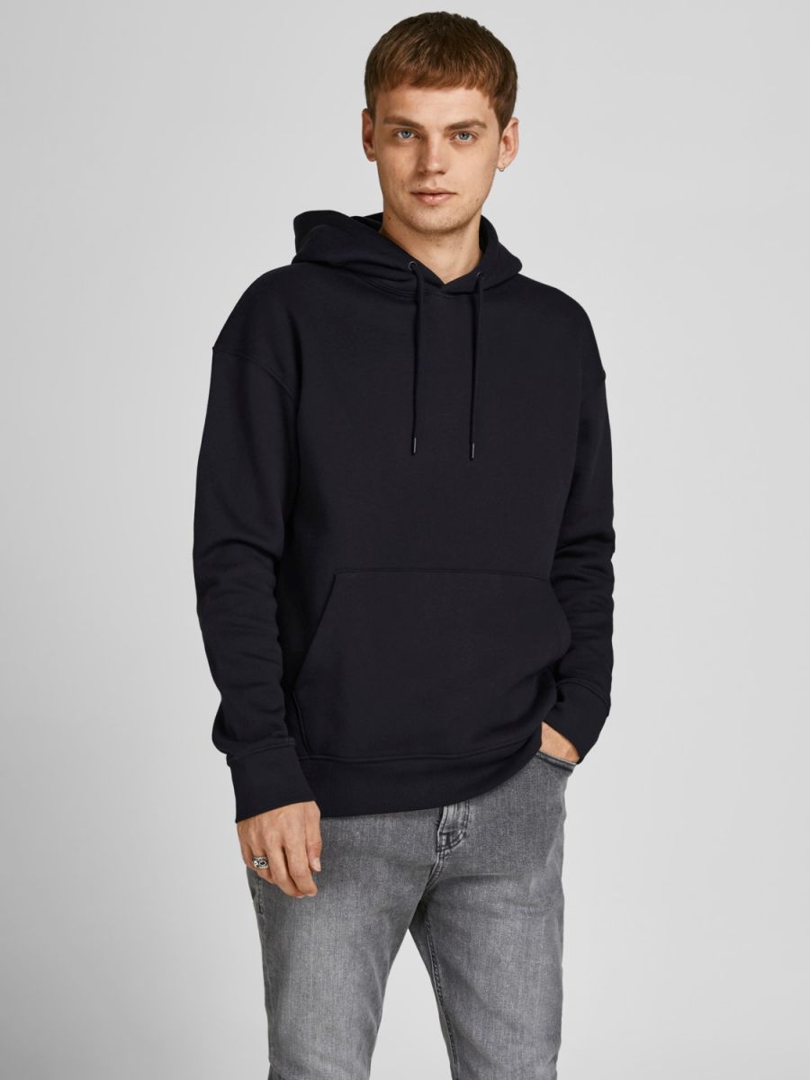 FELPA Uomo JACK&JONES 12208157 JJESTAR BLACK