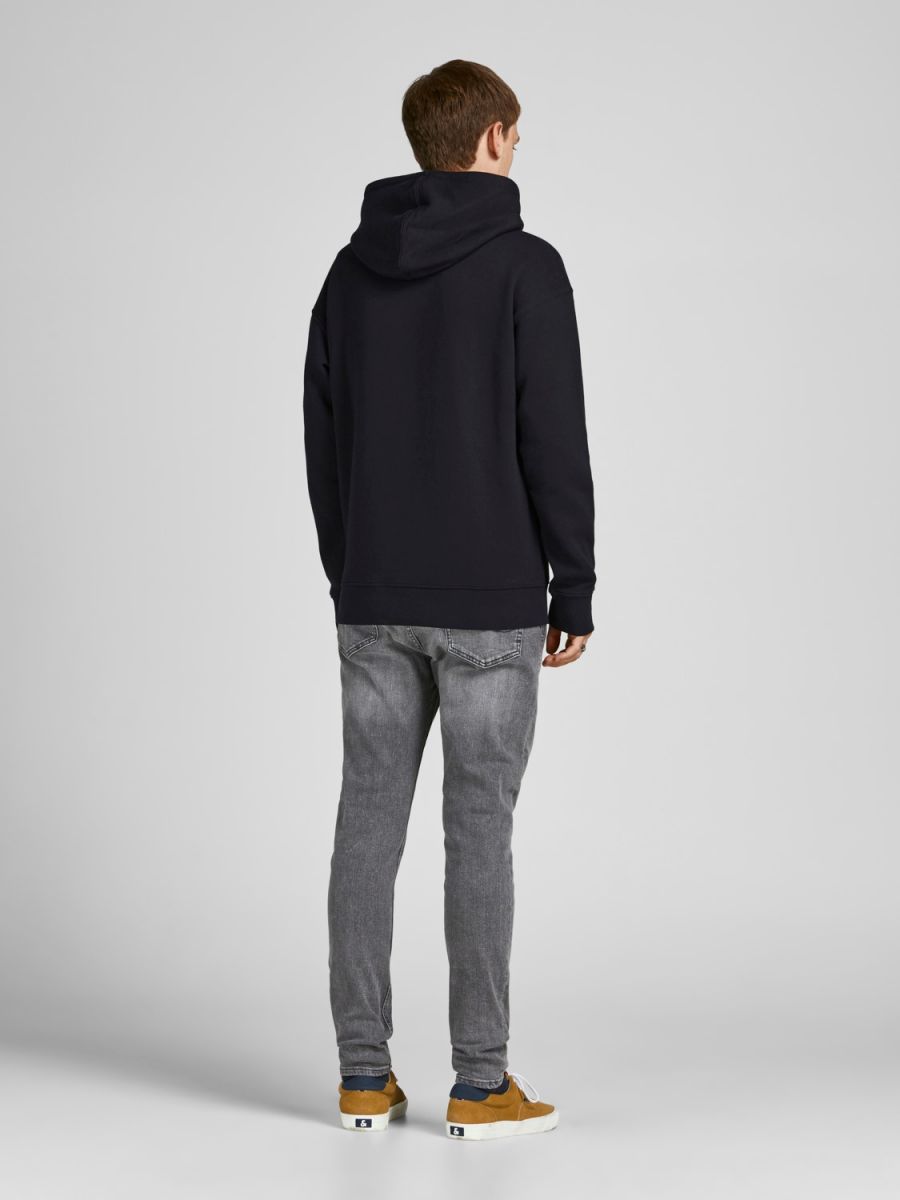 FELPA Uomo JACK&JONES 12208157 JJESTAR BLACK
