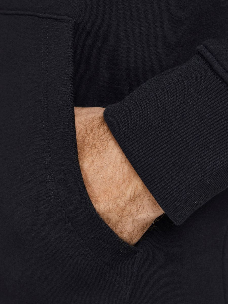 FELPA Uomo JACK&JONES 12208157 JJESTAR BLACK