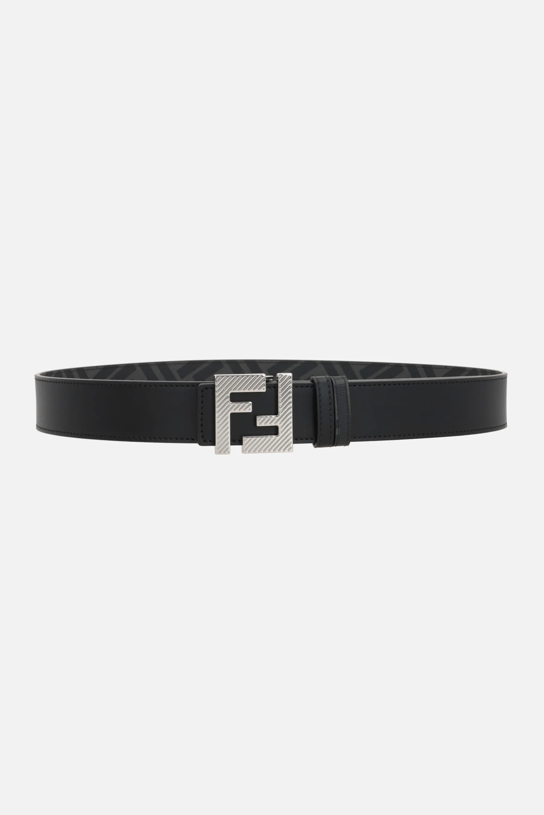  FENDI cintura reversibile Squared FF 