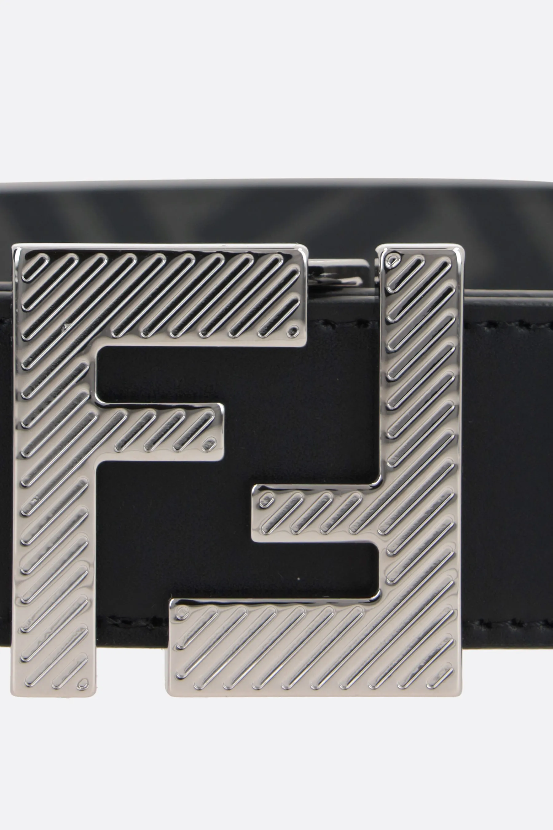  FENDI cintura reversibile Squared FF 