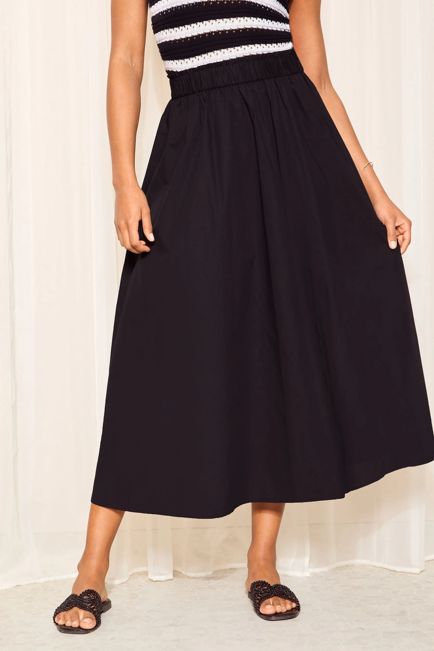 Friends Like These - Maxi gonna boho a balze in cotone