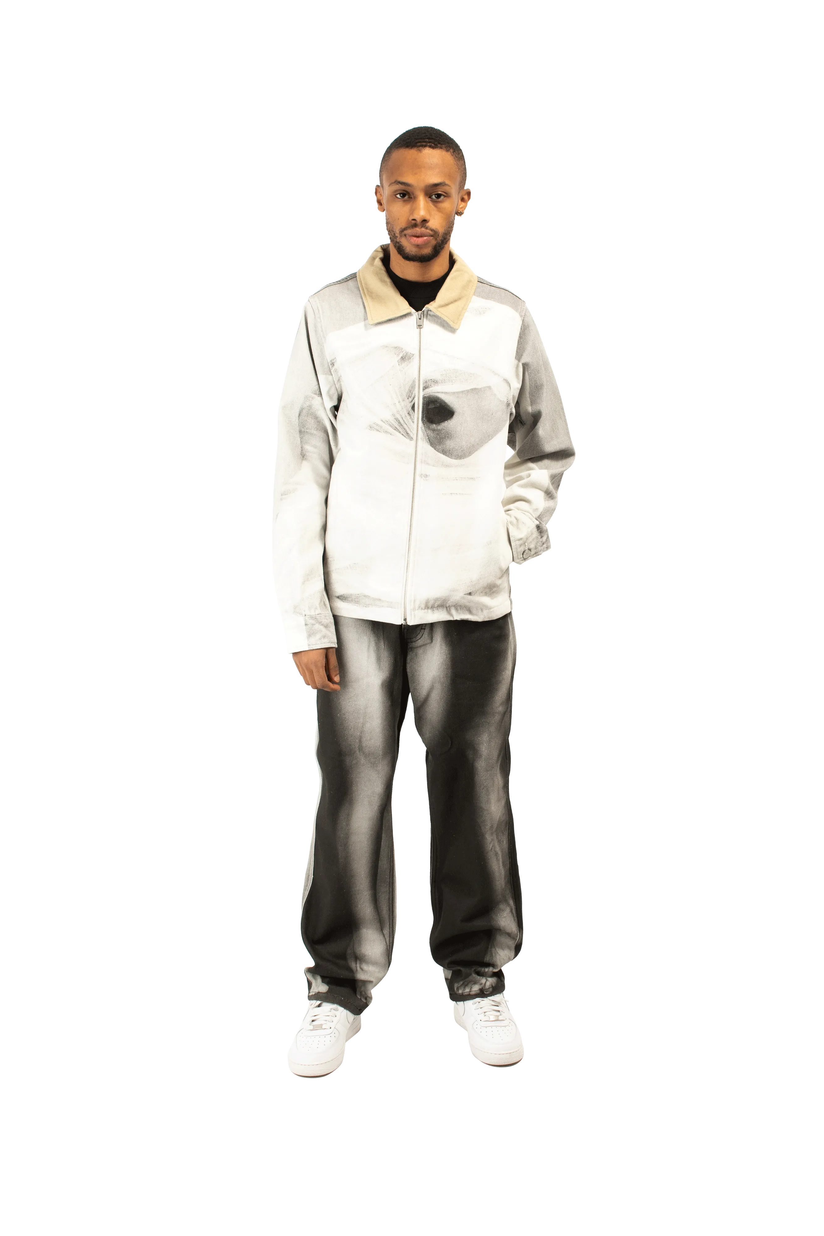 Gauze Work Jacket