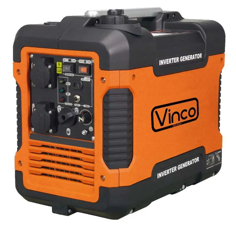 Generatore monofase silenziato inverter 2 kW 60156 Vinco 