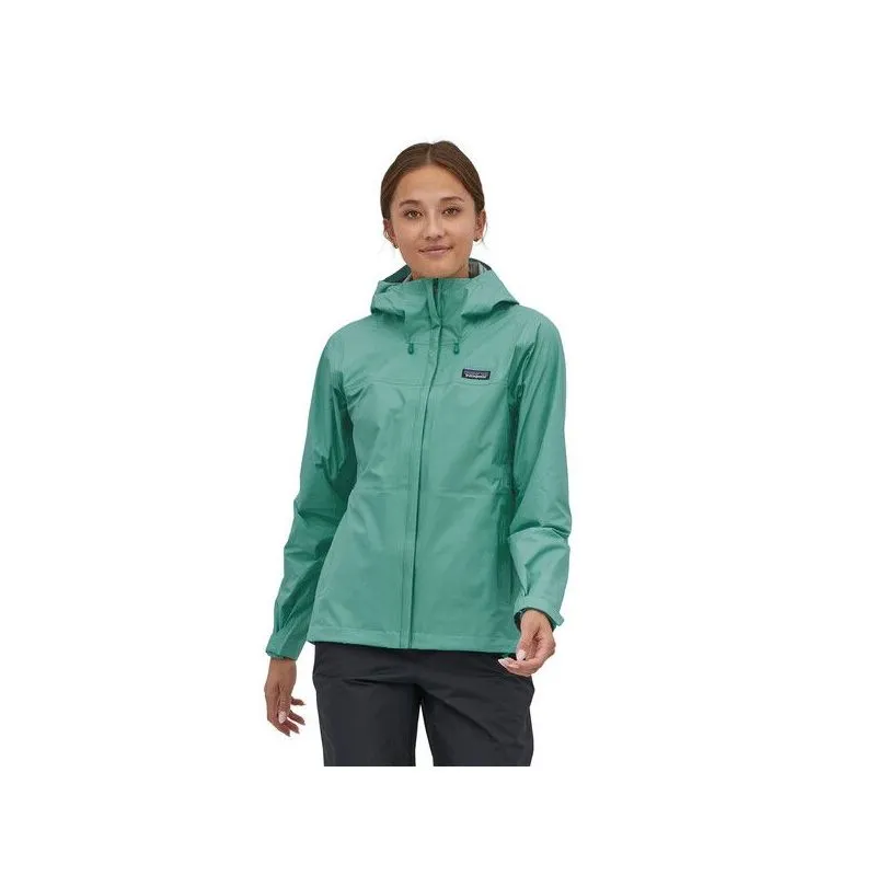 Giacca impermeabile Patagonia Torrentshell 3l (Fresh teal) donna