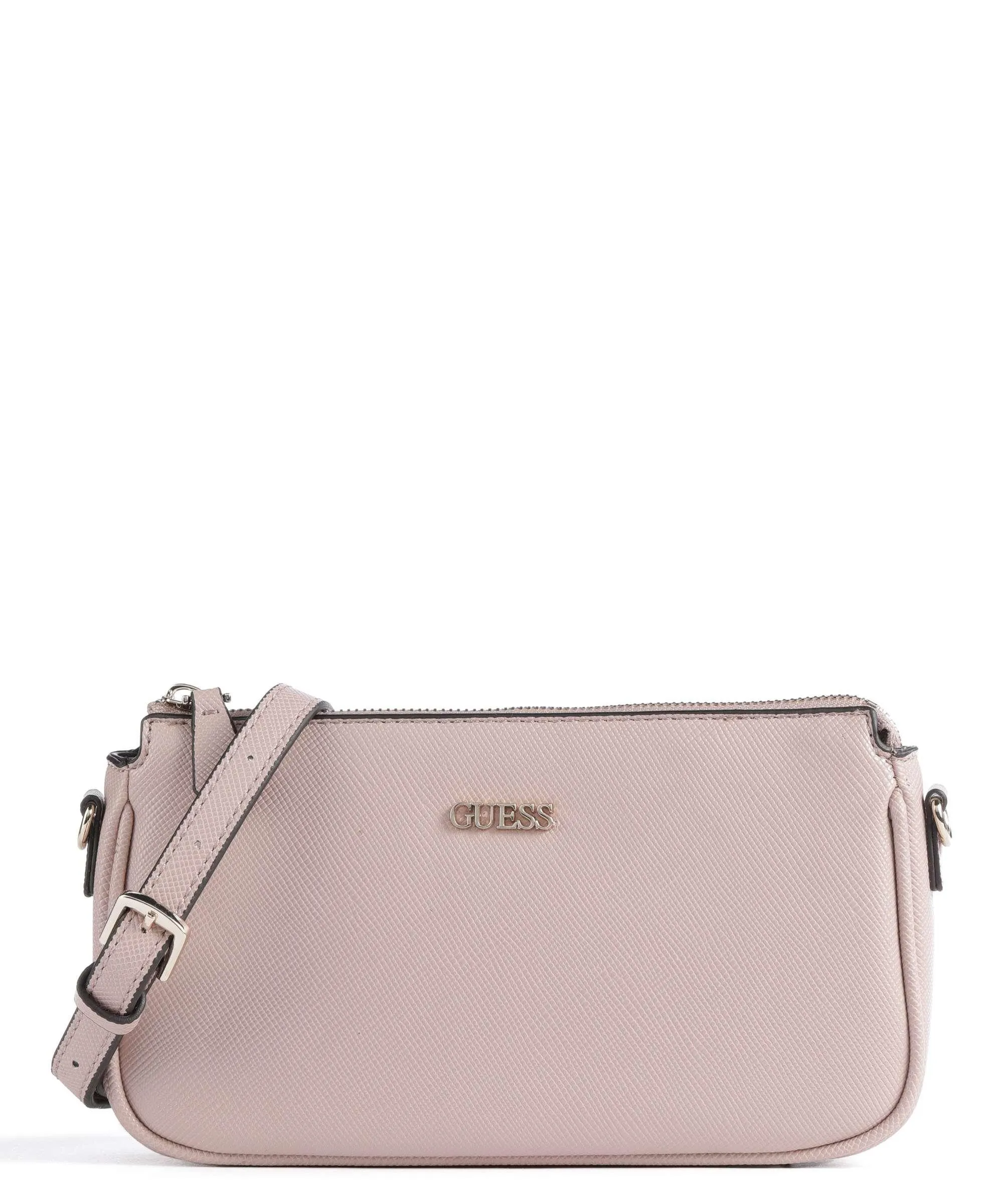  Guess Noelle Borsa a spalla pelle sintetica rosa antico  