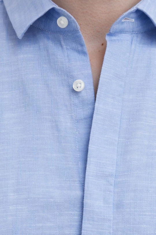 HUGO camicia in lino misto