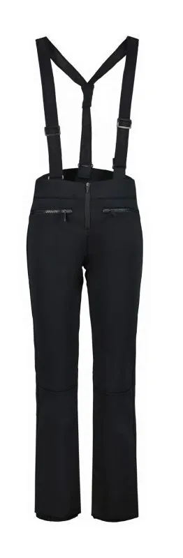 ICEPEAK ELLSWORTH Black salopette sci donna in softshell