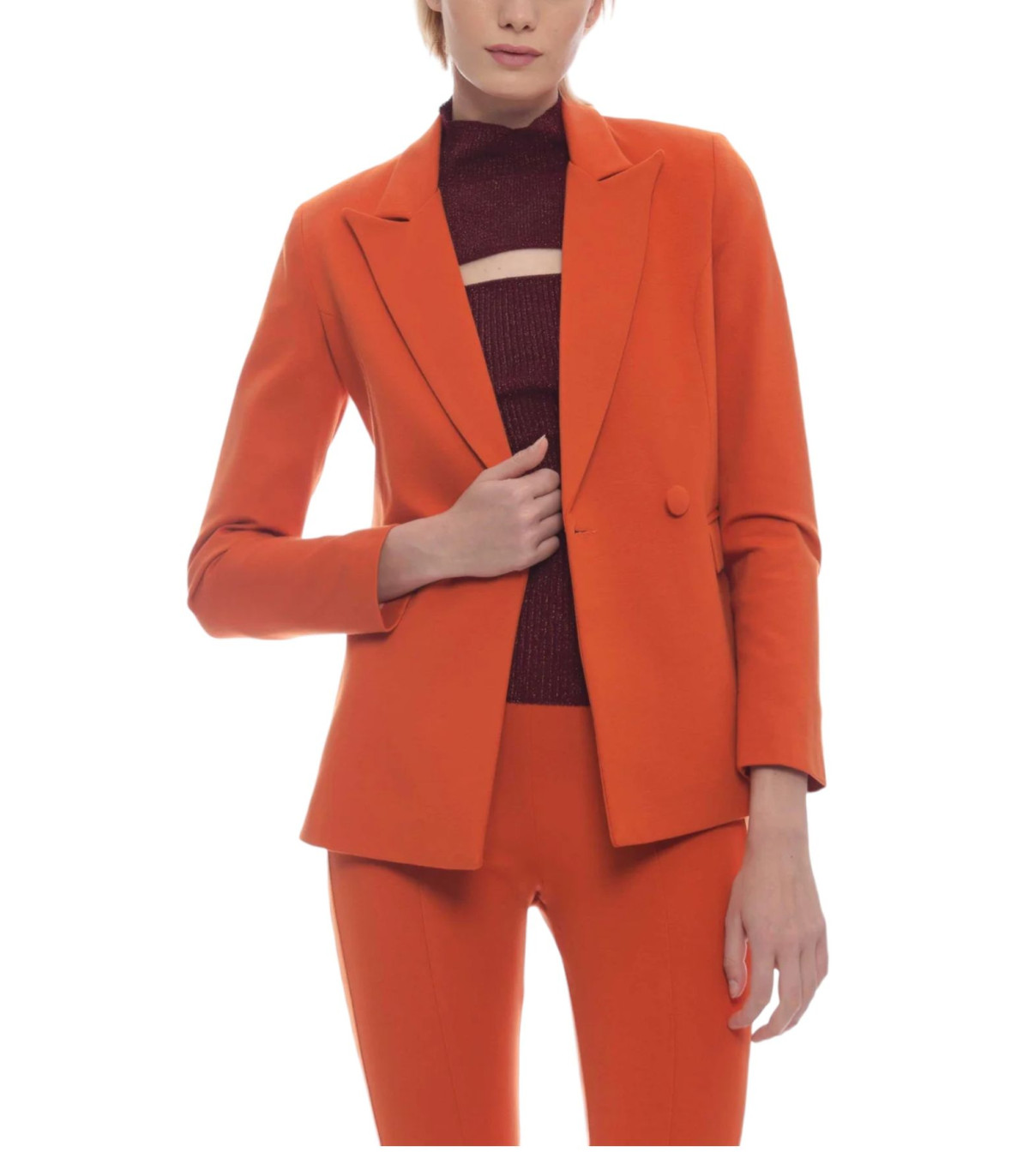 Kocca Donna Giacca Elegante Doppio Petto Betrion