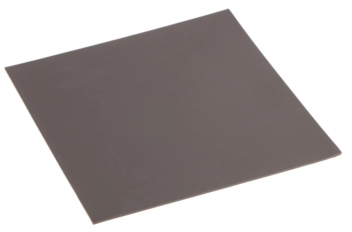 Lamiera interfaccia termica RS PRO, 150 x 150mm, spessore 0.8mm, 3.2W/m·K, Adesivo
