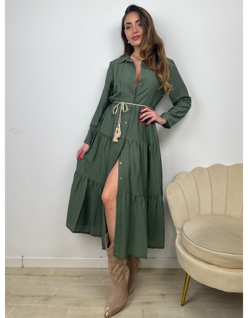 LONG DRESS KOMETA VERDE