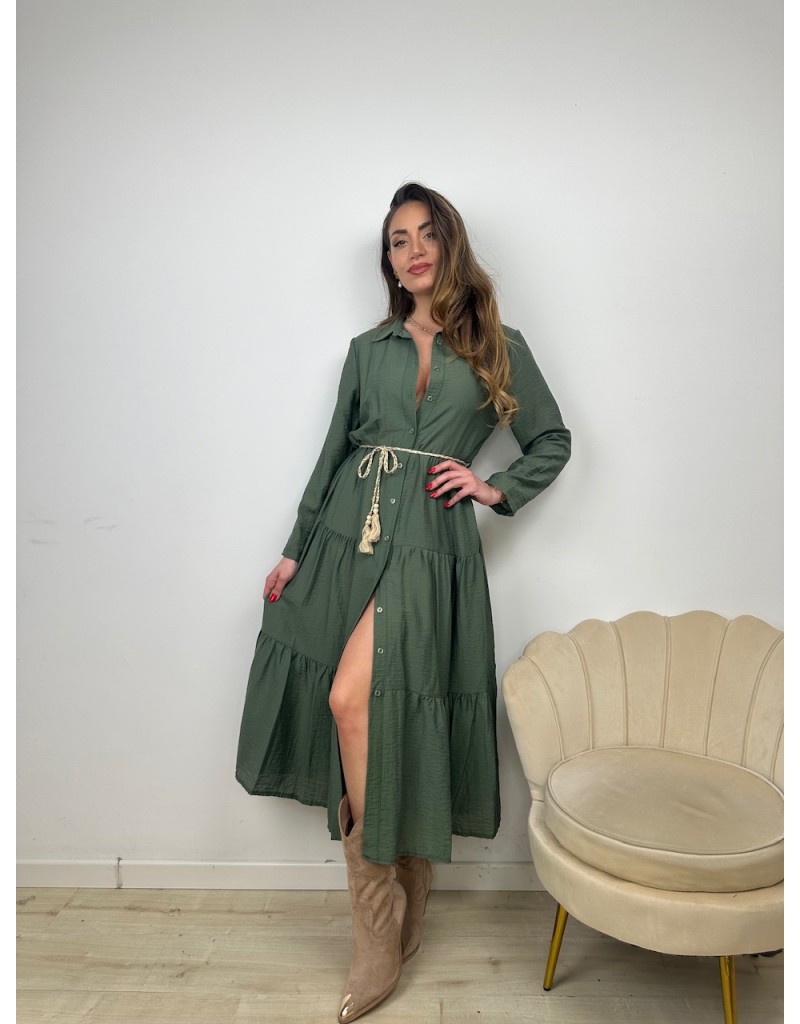 LONG DRESS KOMETA VERDE
