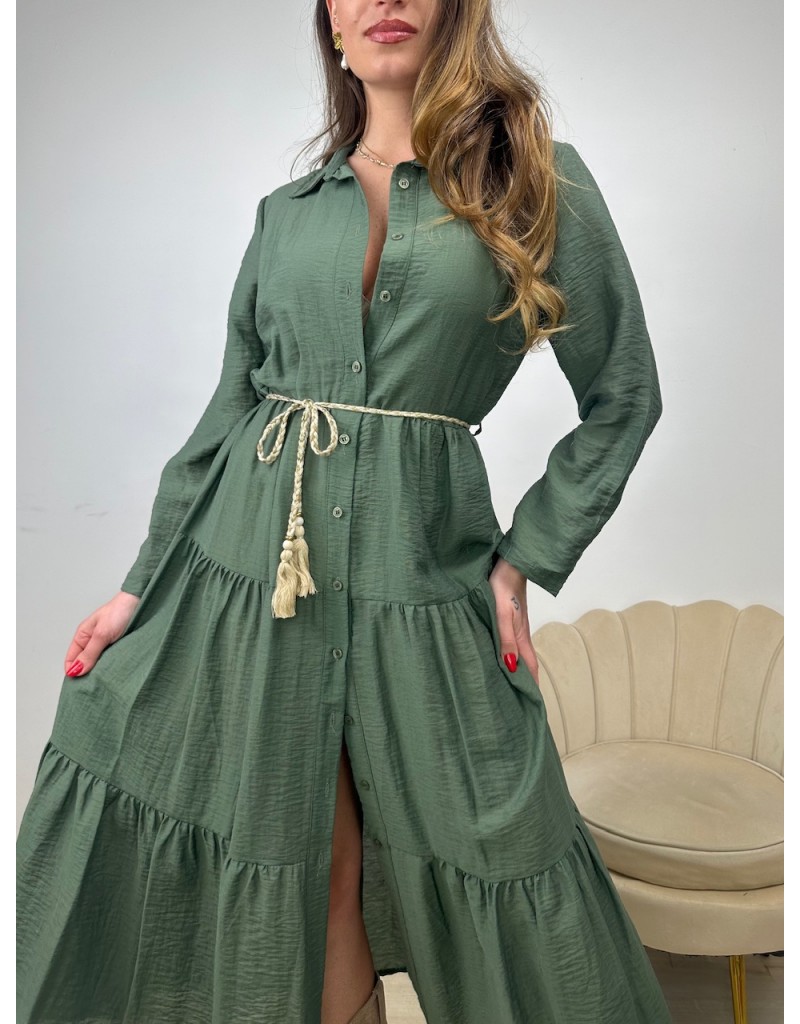 LONG DRESS KOMETA VERDE