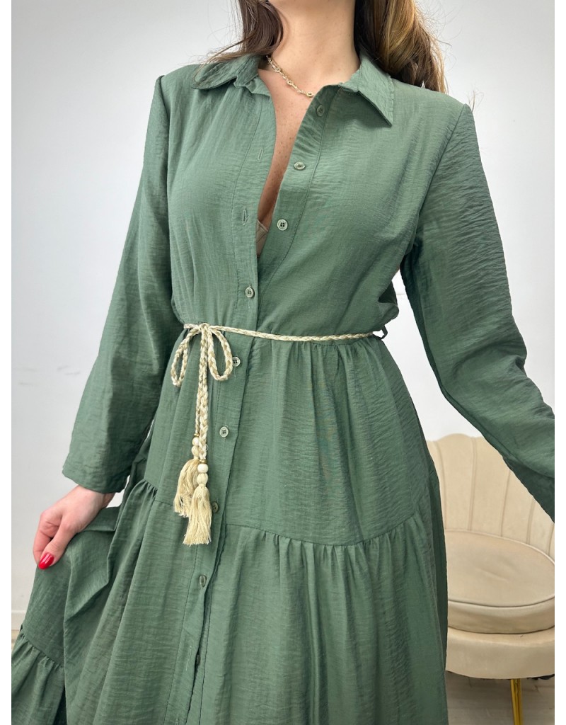 LONG DRESS KOMETA VERDE