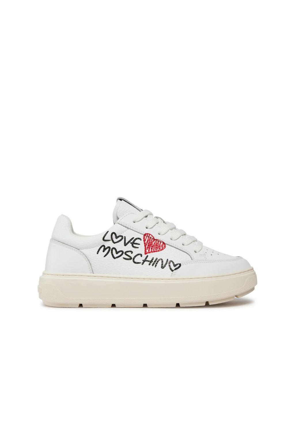 LOVE MOSCHINO SNEAKERS DONNA BIANCO 15224