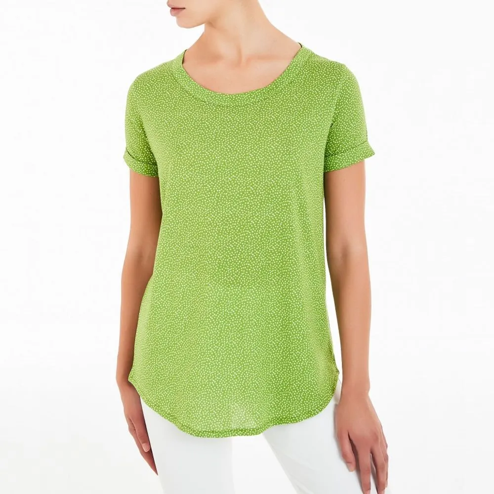 maglia manica corta d982t7 pois donna ragno 