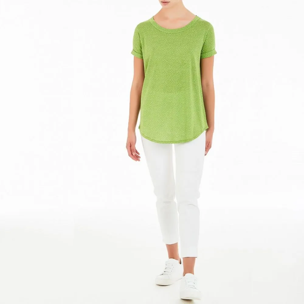 maglia manica corta d982t7 pois donna ragno 