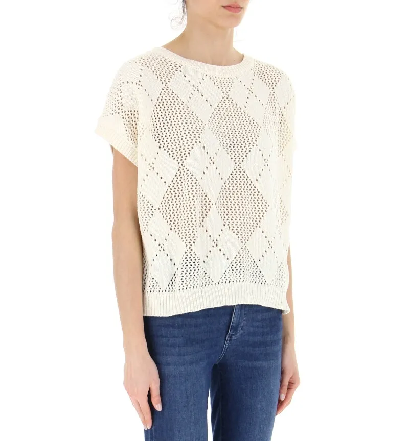 Maglione maniche corte