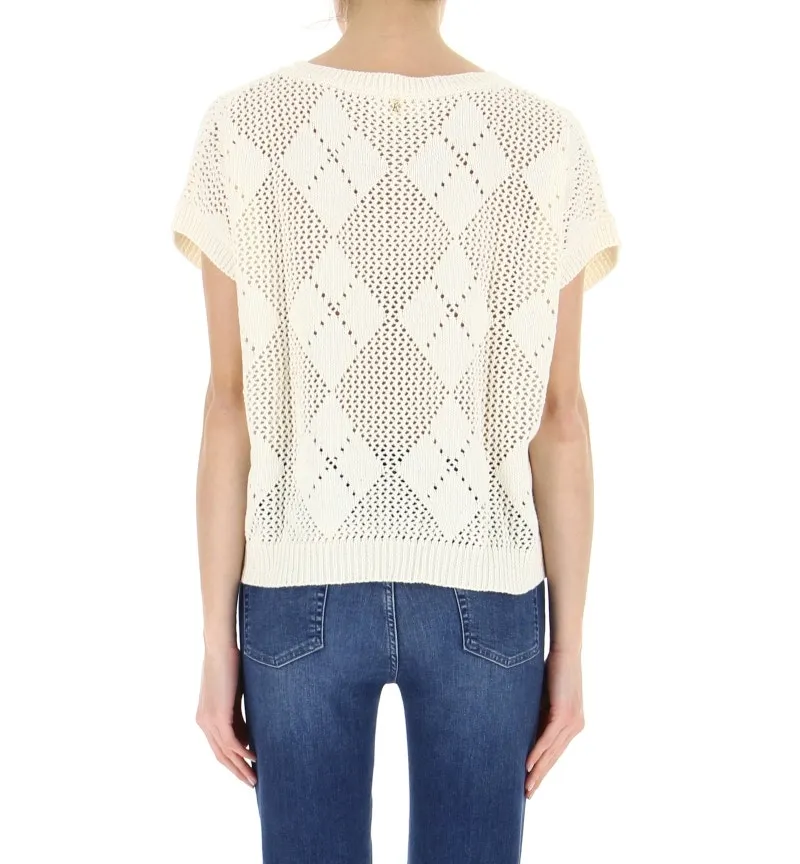 Maglione maniche corte