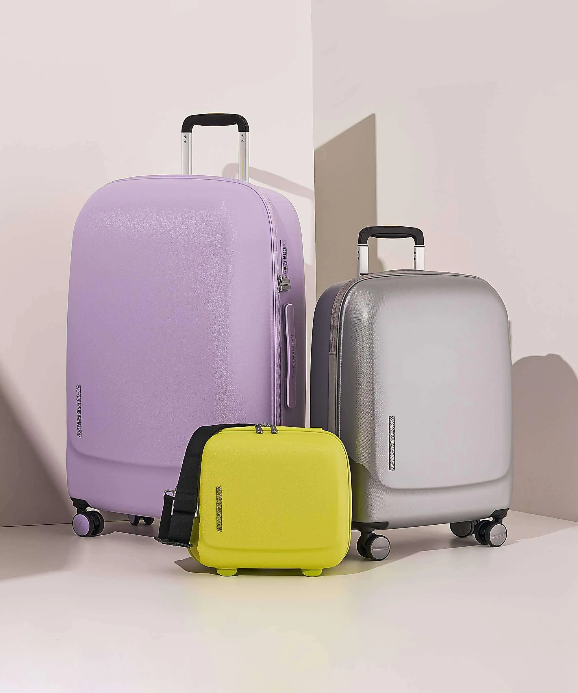  Mandarina Duck D-Drop 2.0 Borsa per cosmetici giallo verde 29 cm  