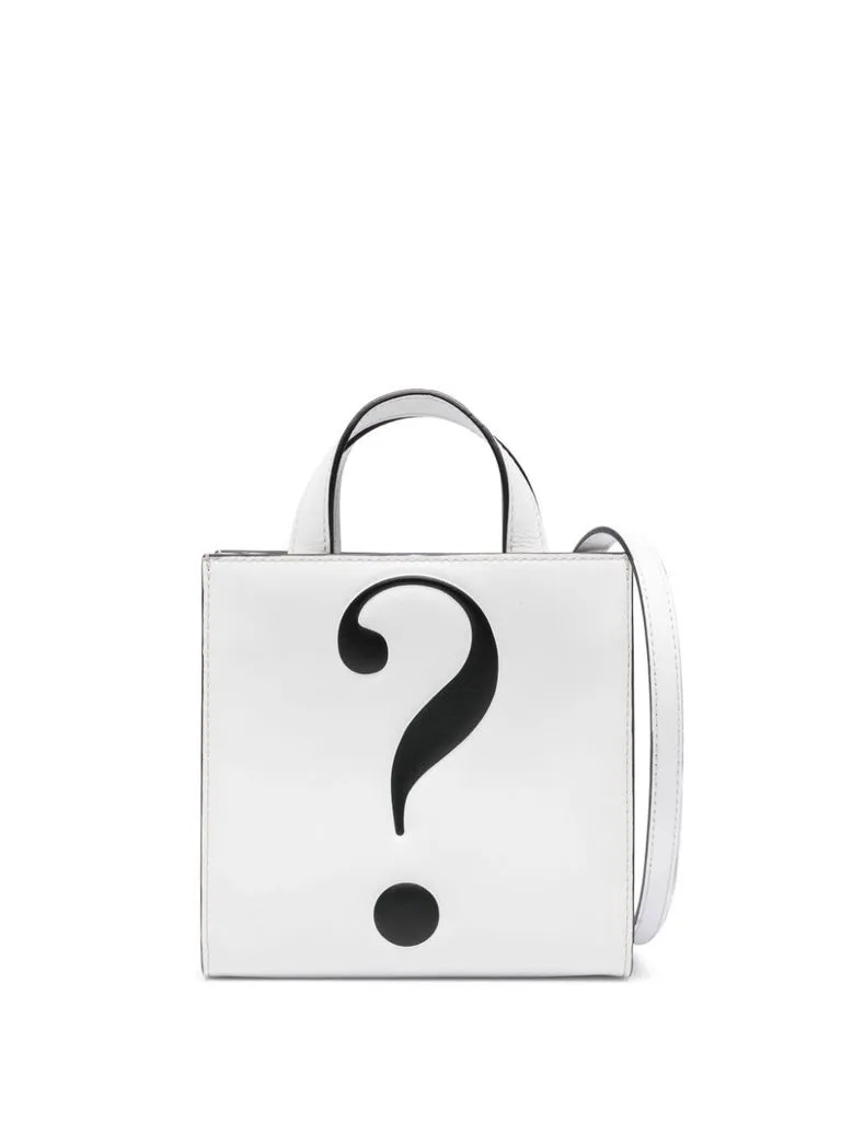 moschino Borsa punto interrogativo