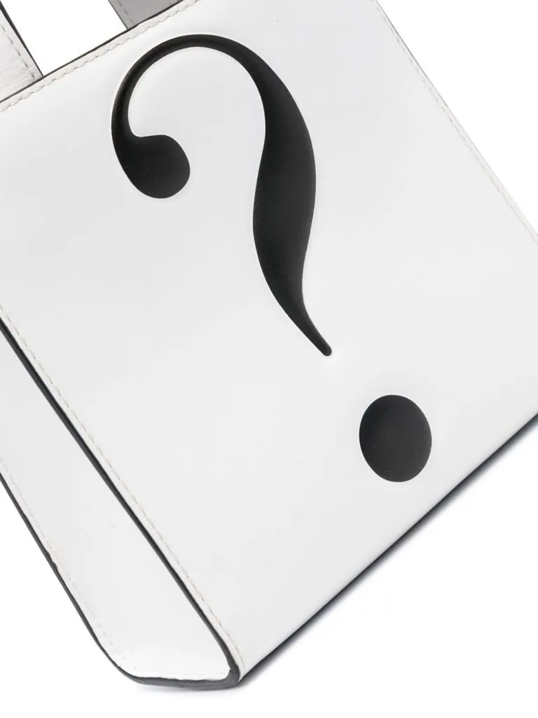 moschino Borsa punto interrogativo