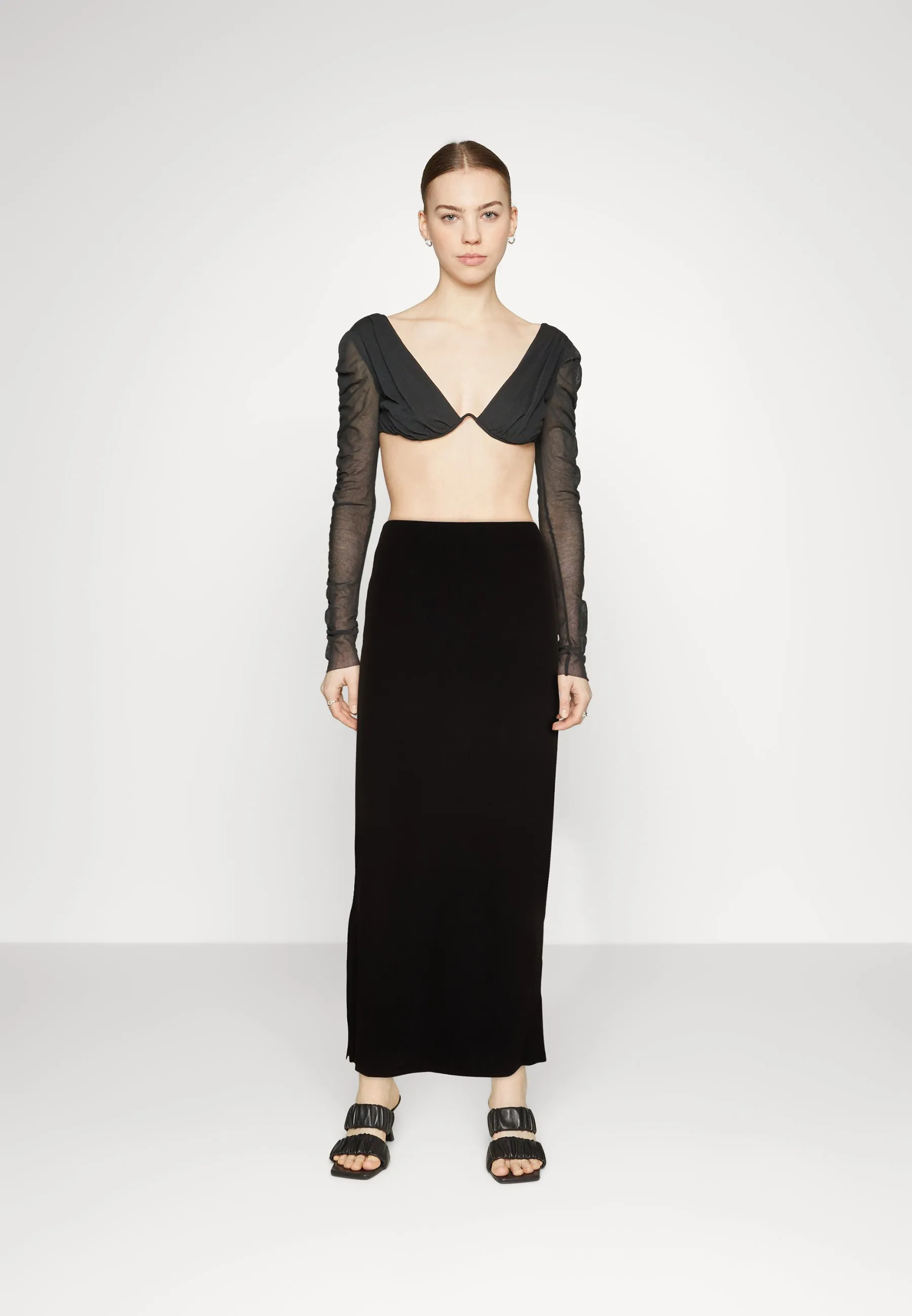 NMMAYA ANKLE LENGTH SKIRT - Gonna a tubino
