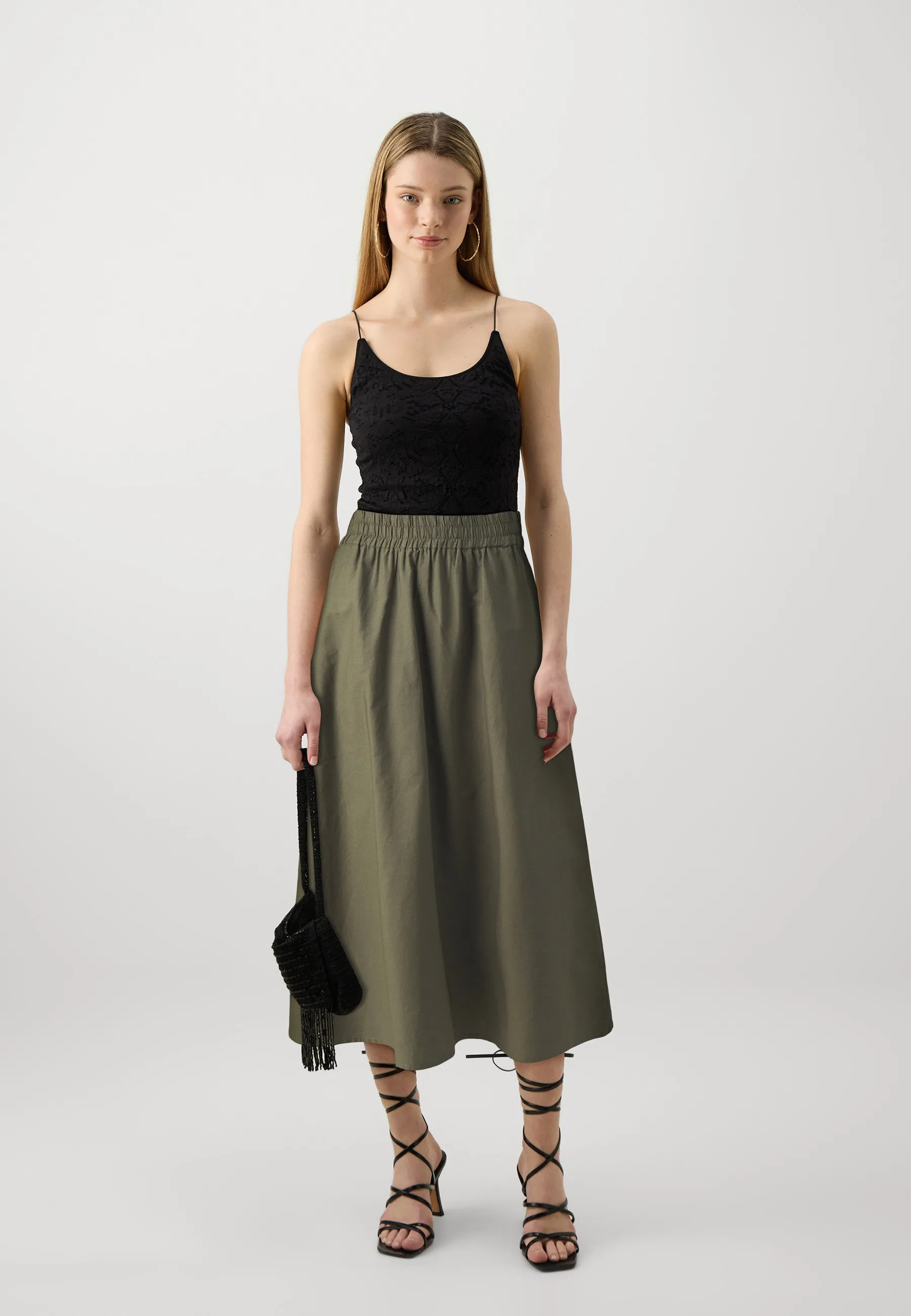 ONLTAO BERRY POCKET SKIRT - Gonna a campana