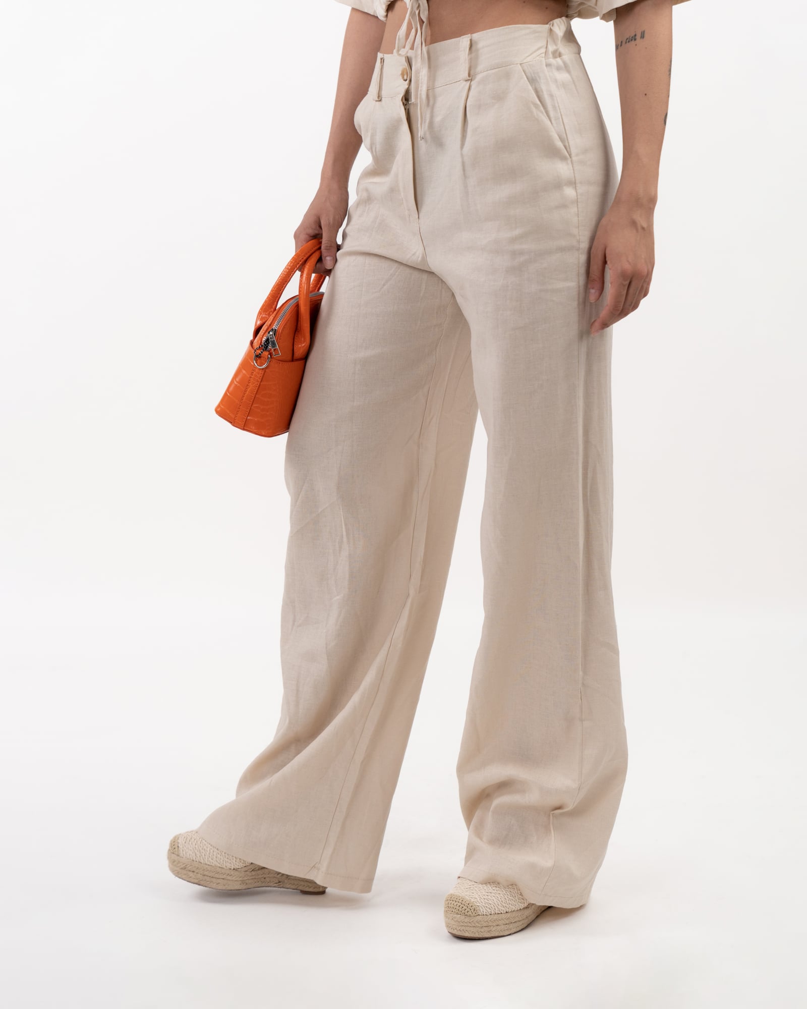 Pantaloni - BEIGE