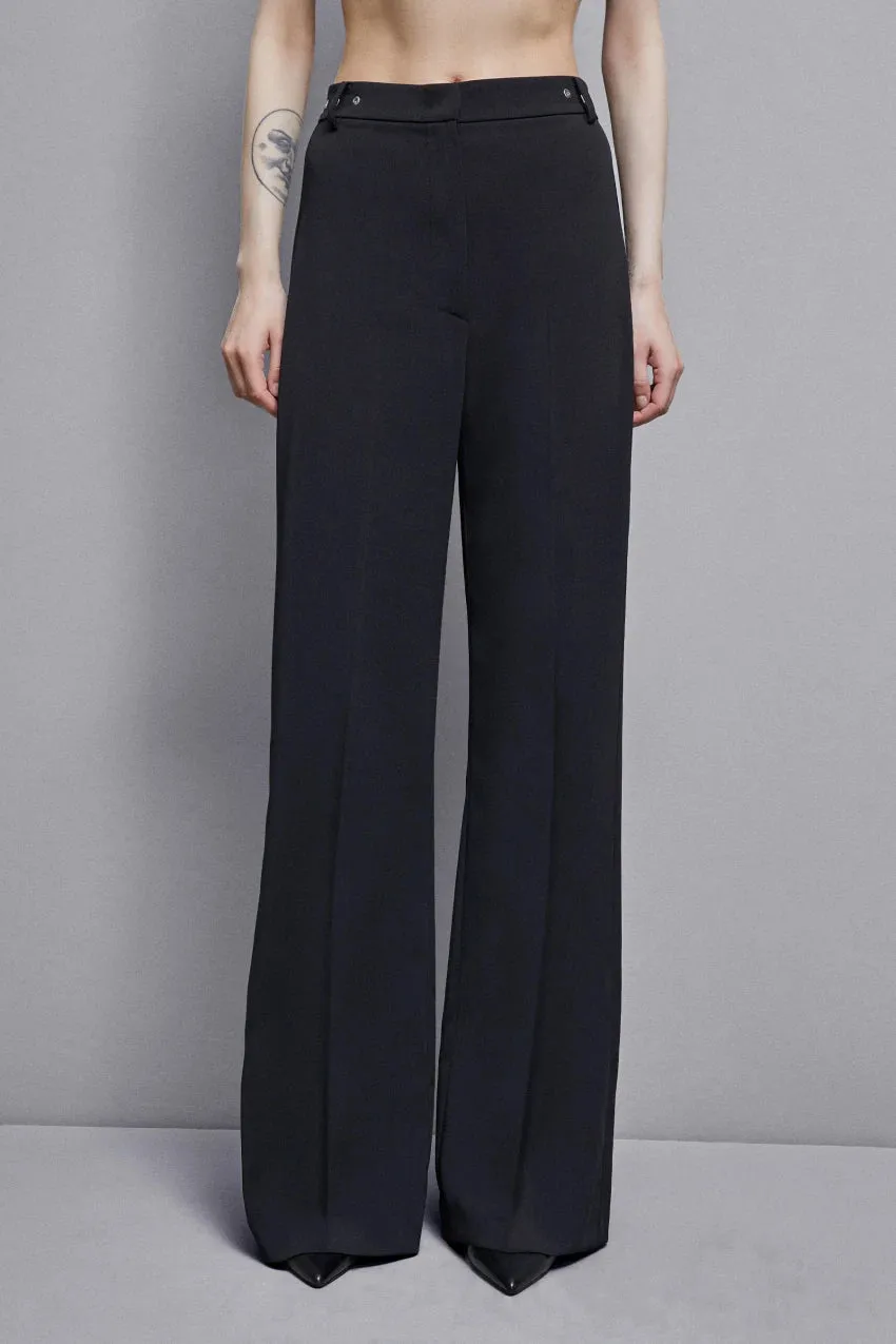 Pantaloni palazzo in crepe Essential