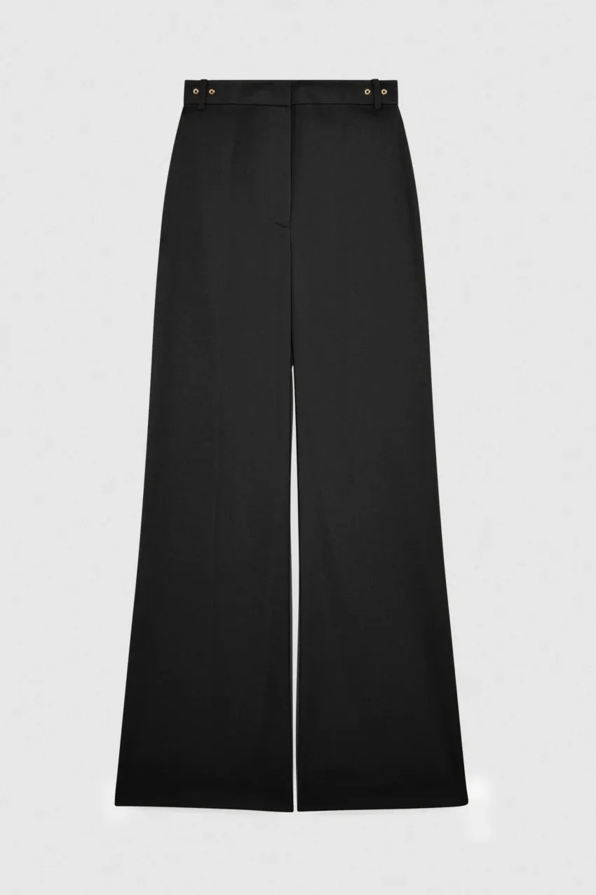 Pantaloni palazzo in crepe Essential