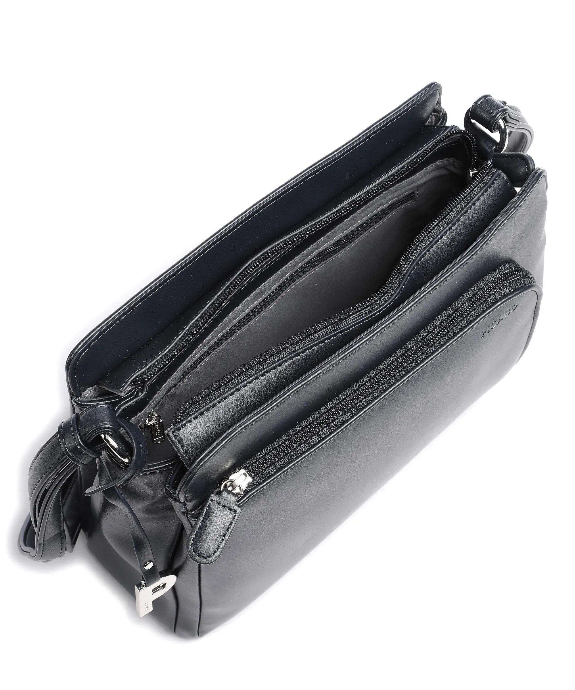  Picard Full Borsa a tracolla pelle sintetica blu scuro  